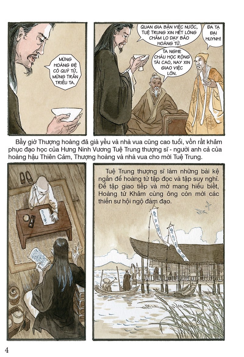 tranh truyện lịch sử việt nam - trần nhân tông (tái bản 2023)