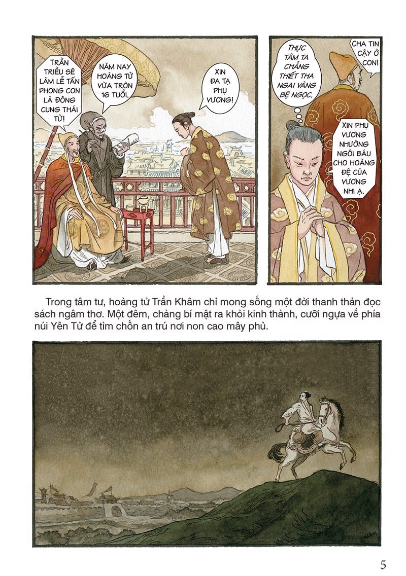 tranh truyện lịch sử việt nam - trần nhân tông (tái bản 2023)