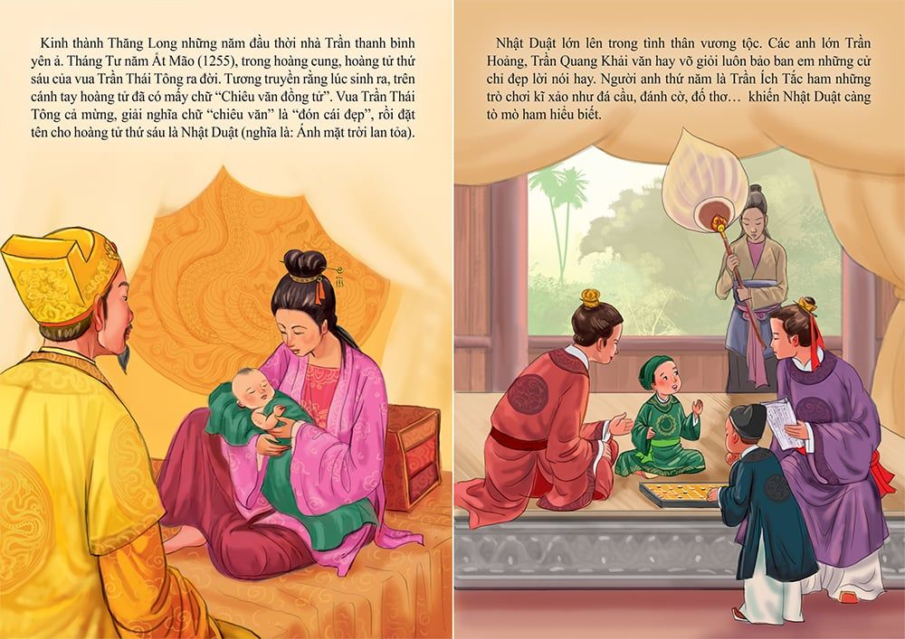 tranh truyện lịch sử việt nam - trần nhật duật