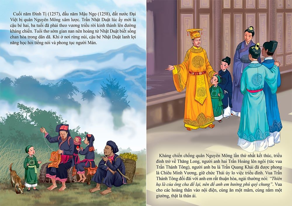 tranh truyện lịch sử việt nam - trần nhật duật