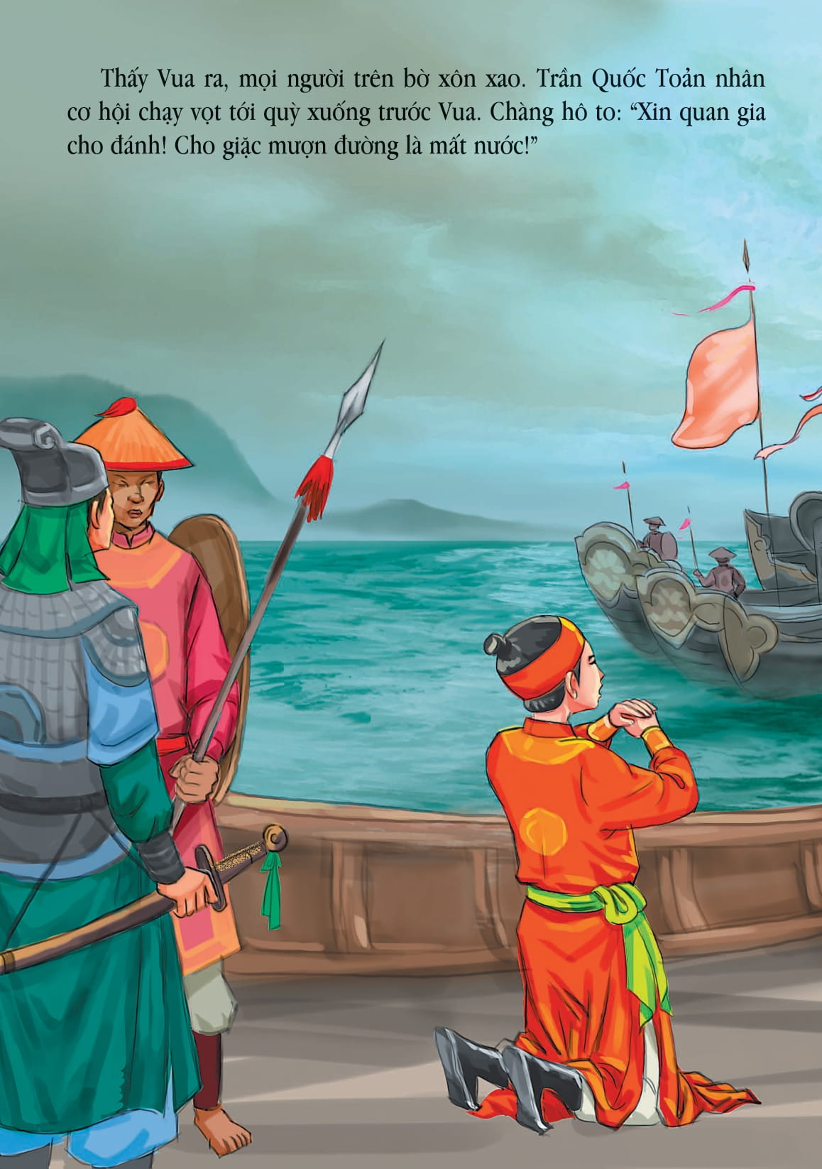 tranh truyện lịch sử việt nam - trần quốc toản (tái bản 2023)