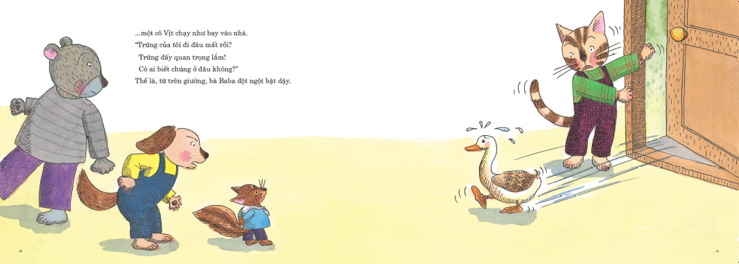 tranh truyện nhật bản cho bé - trứng vịt (tái bản 2023)