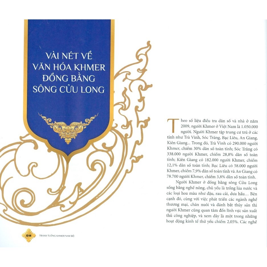 tranh tường khmer nam bộ