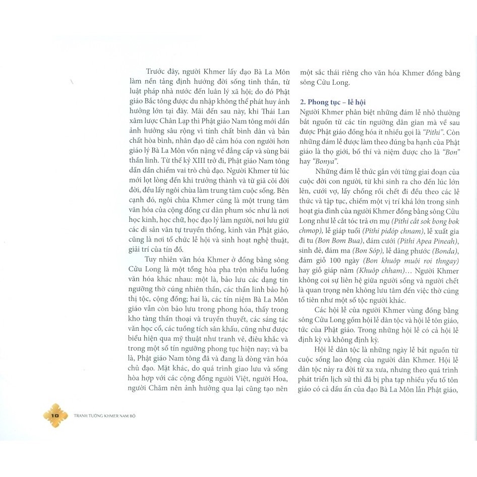 tranh tường khmer nam bộ