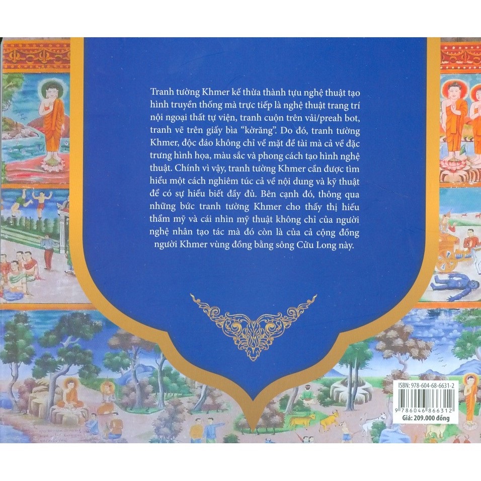 tranh tường khmer nam bộ