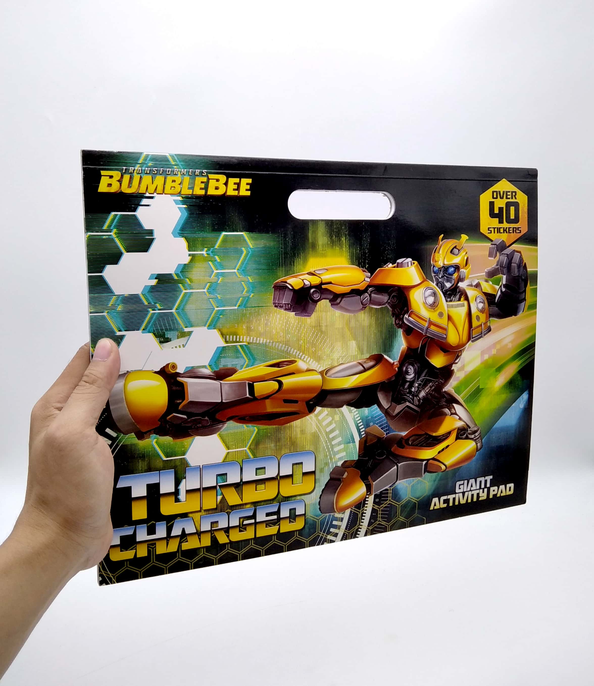 transformers bumblebee turbo charged giant activity pad