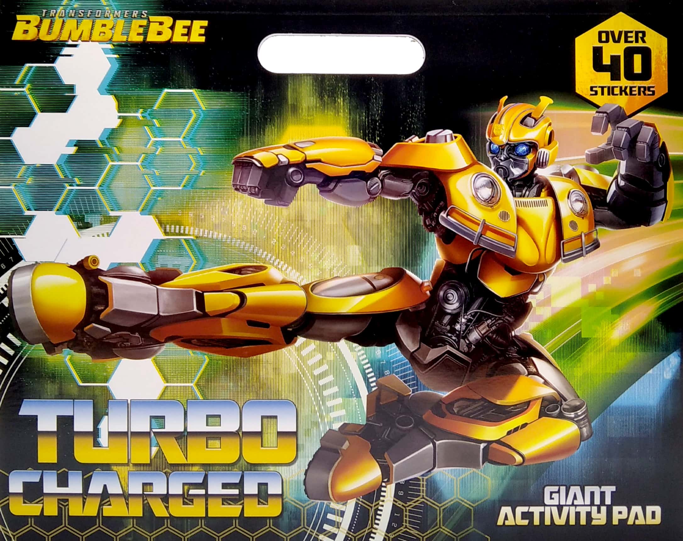 transformers bumblebee turbo charged giant activity pad