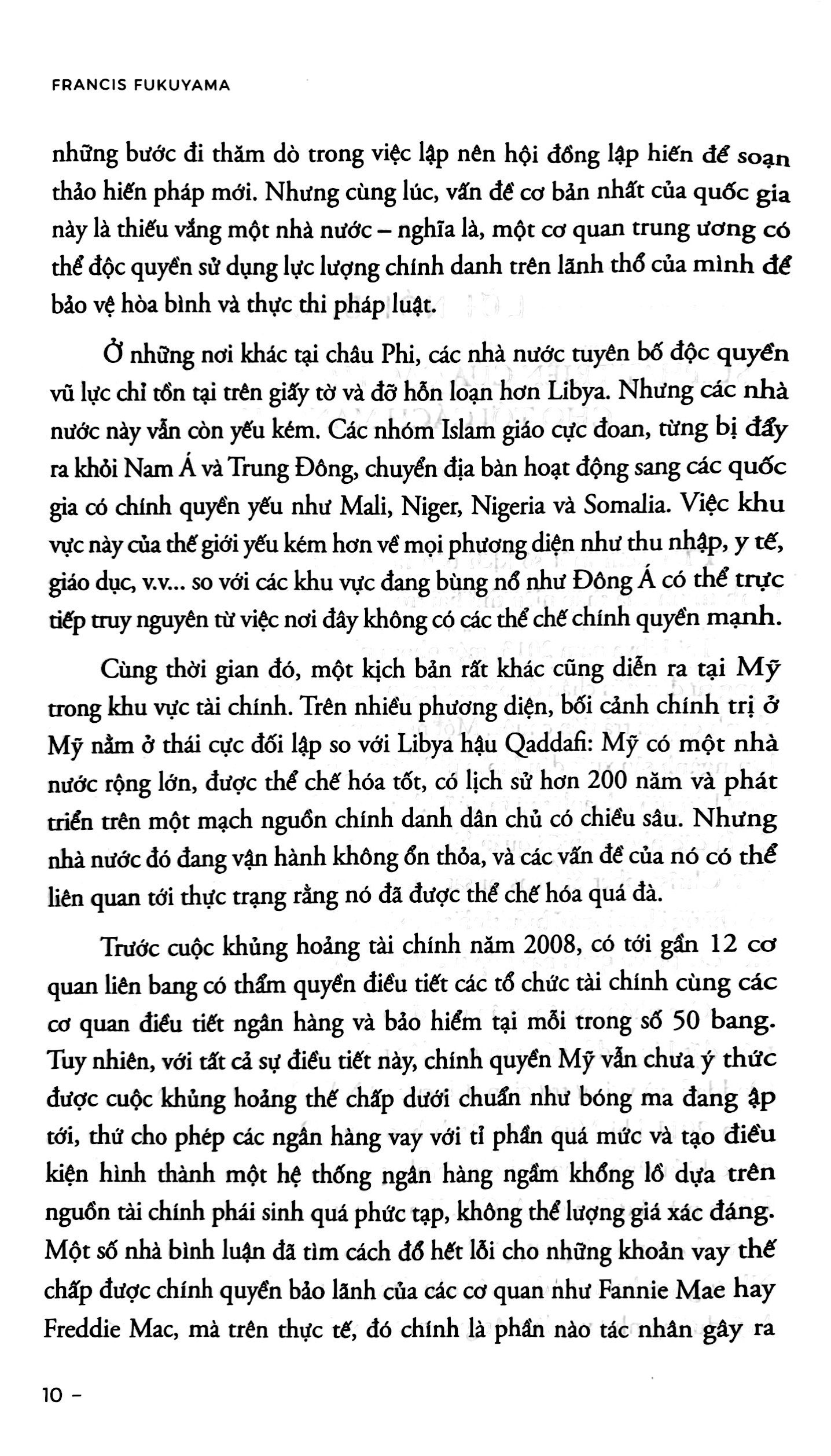 trật tự chính trị và suy tàn chính trị - từ cách mạng công nghiệp tới toàn cầu hóa