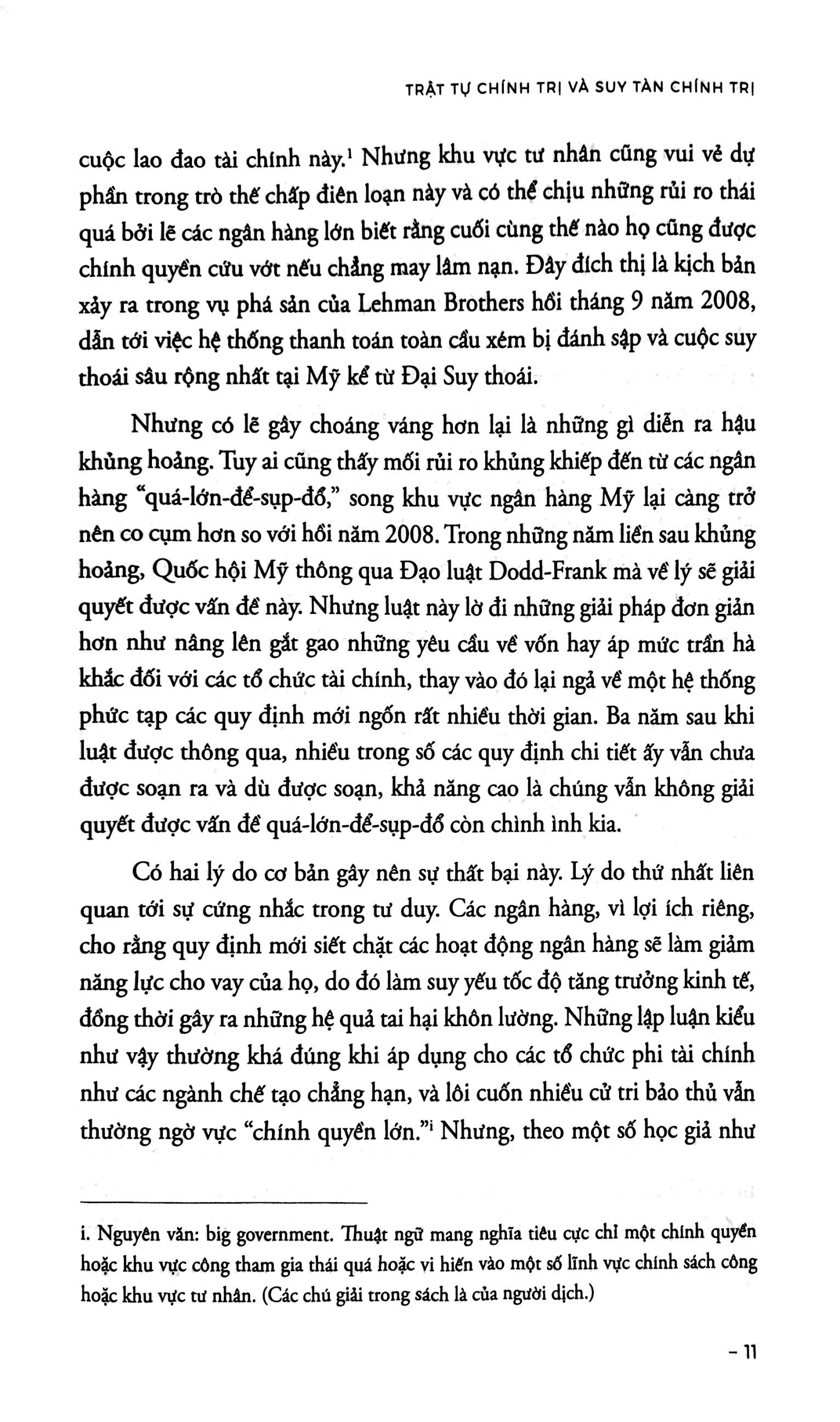 trật tự chính trị và suy tàn chính trị - từ cách mạng công nghiệp tới toàn cầu hóa