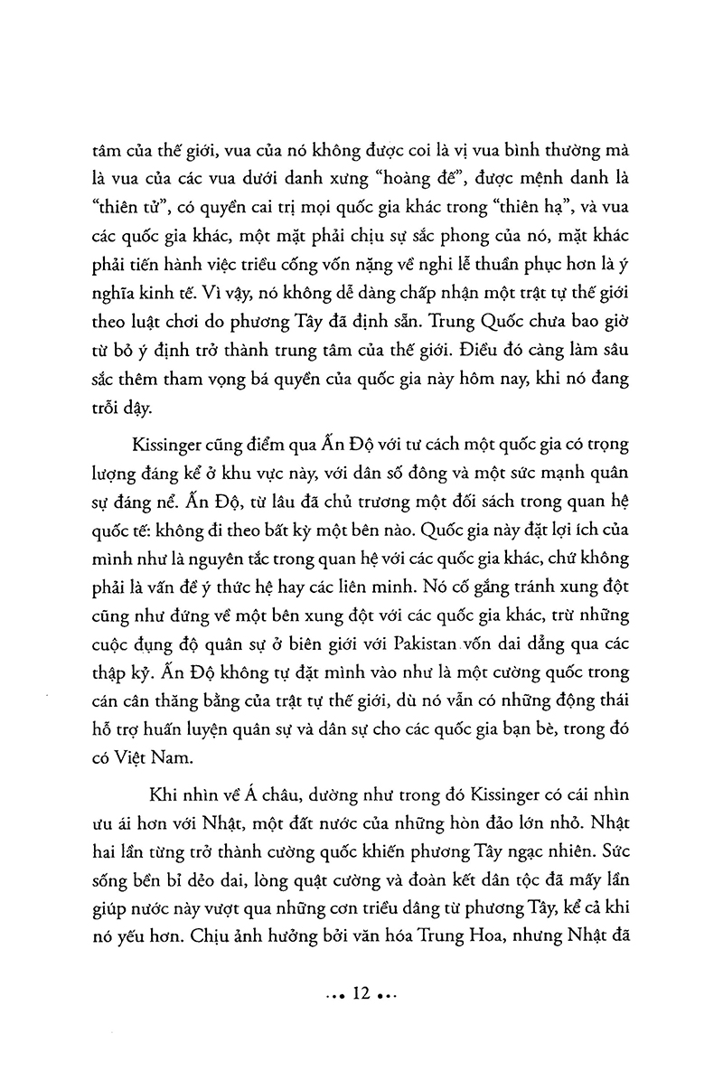 Trật Tự Thế Giới (Tái Bản 2018)