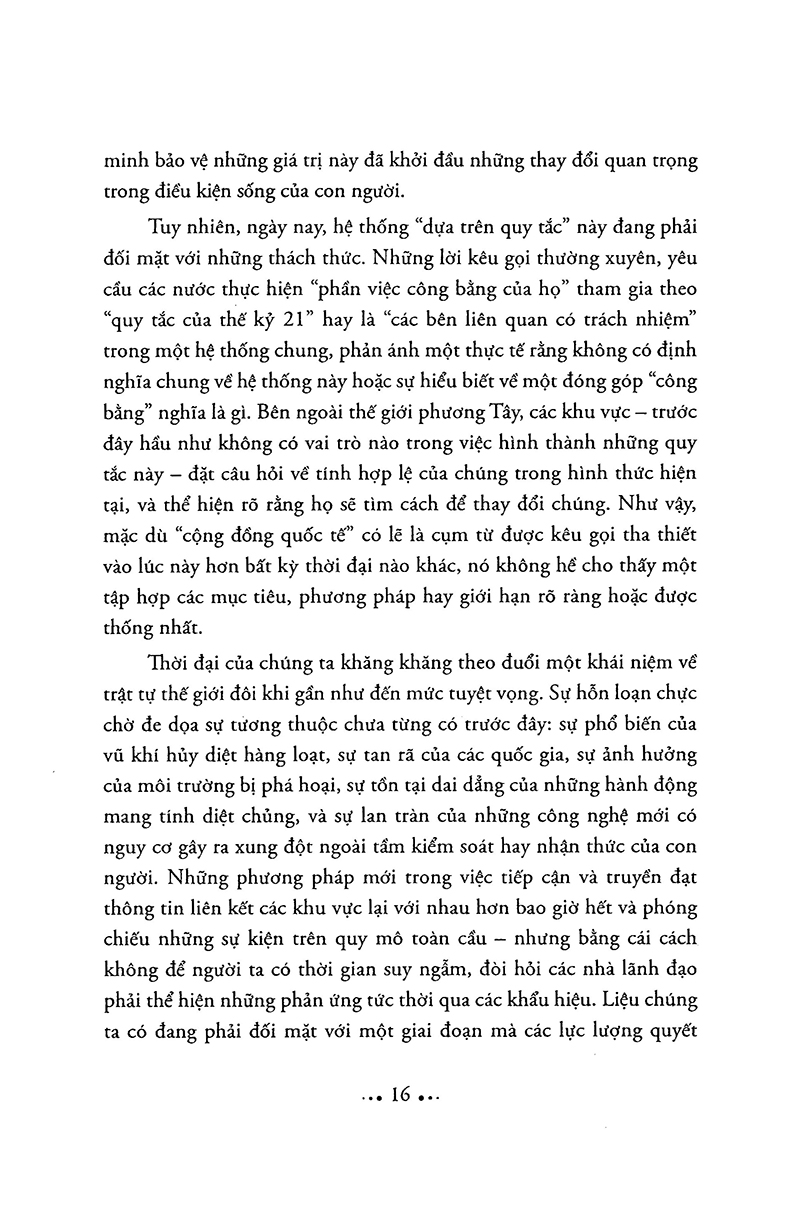 Trật Tự Thế Giới (Tái Bản 2018)