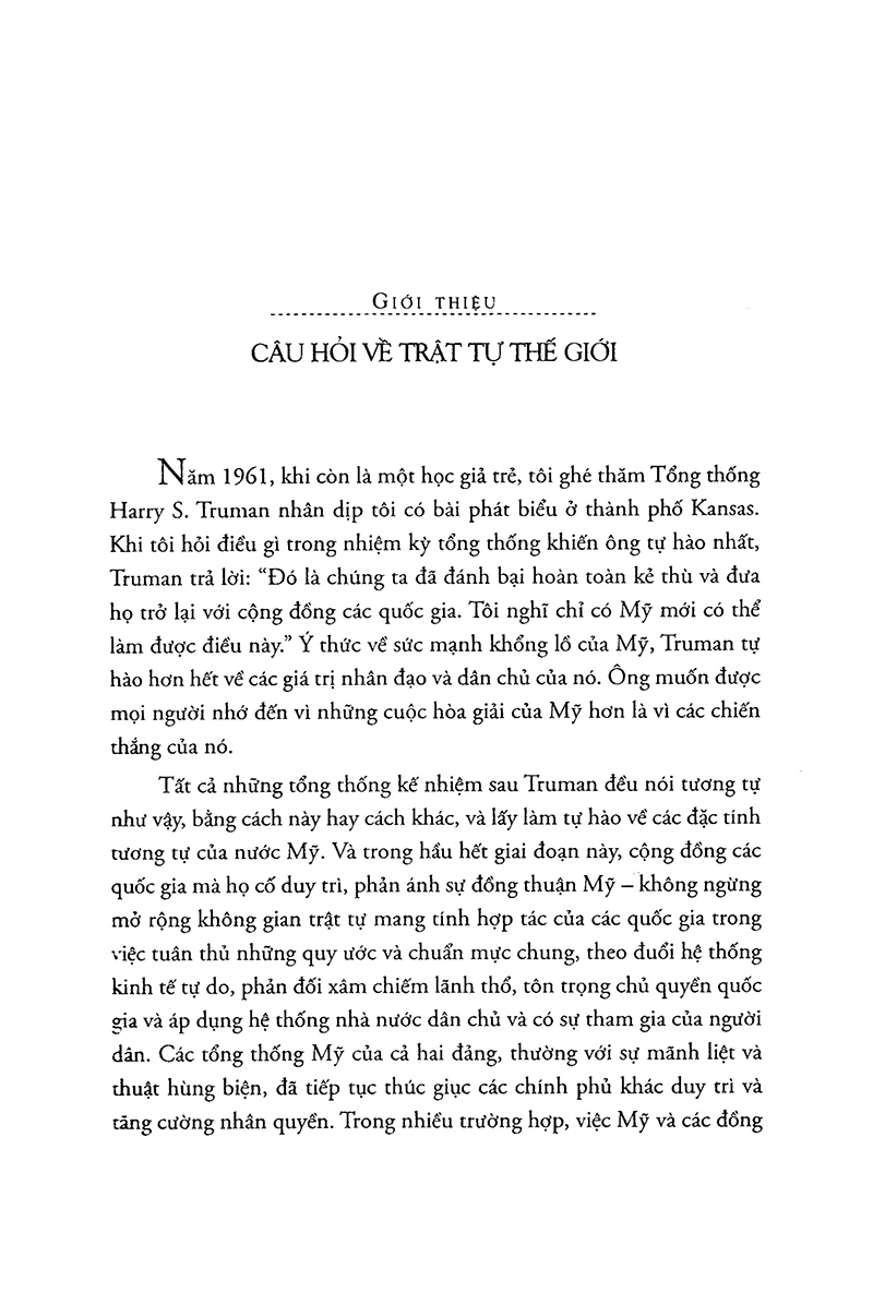 trật tự thế giới (tái bản 2023)
