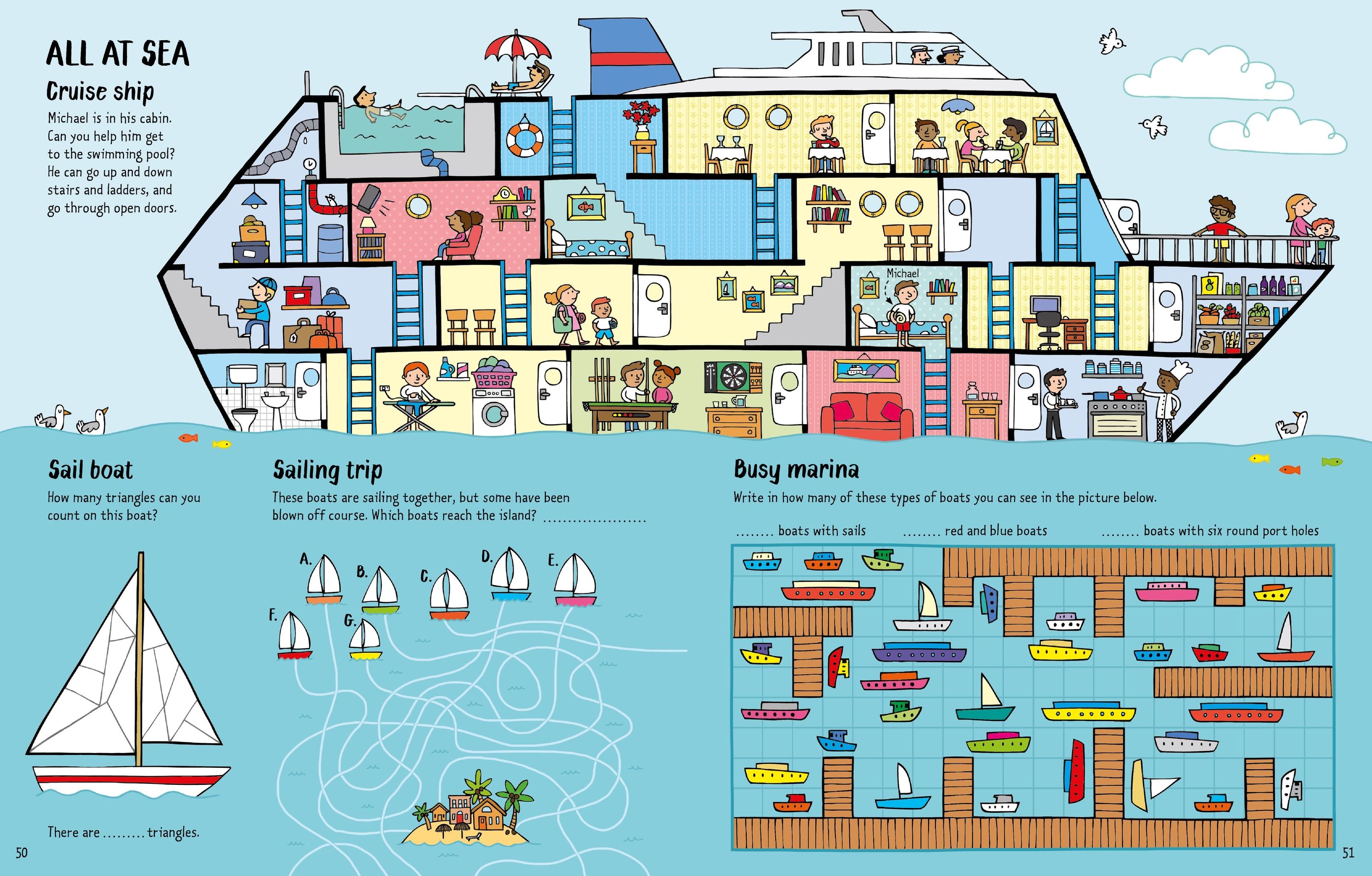 travel activity book