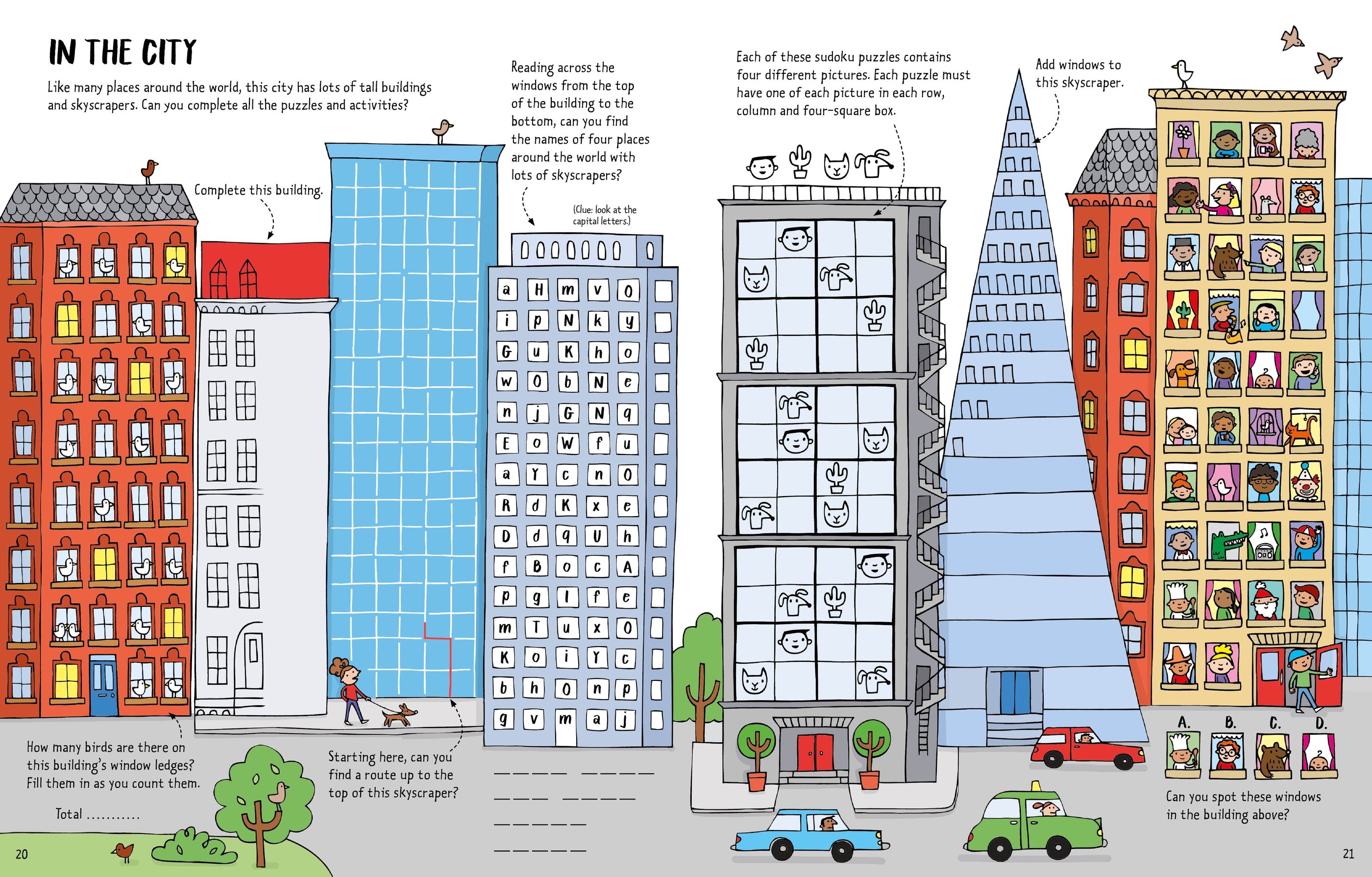 travel activity book