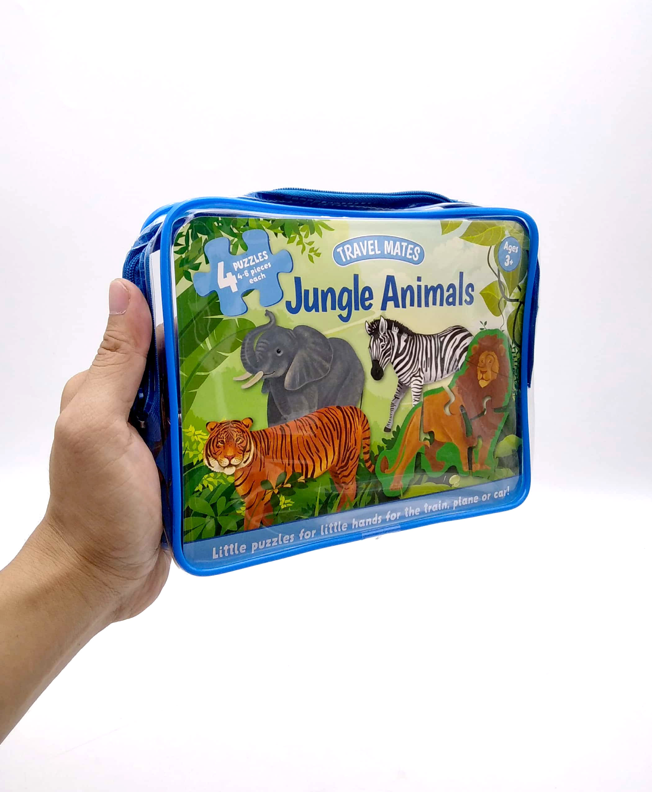 travel mates jigsaws in bag: jungle animals
