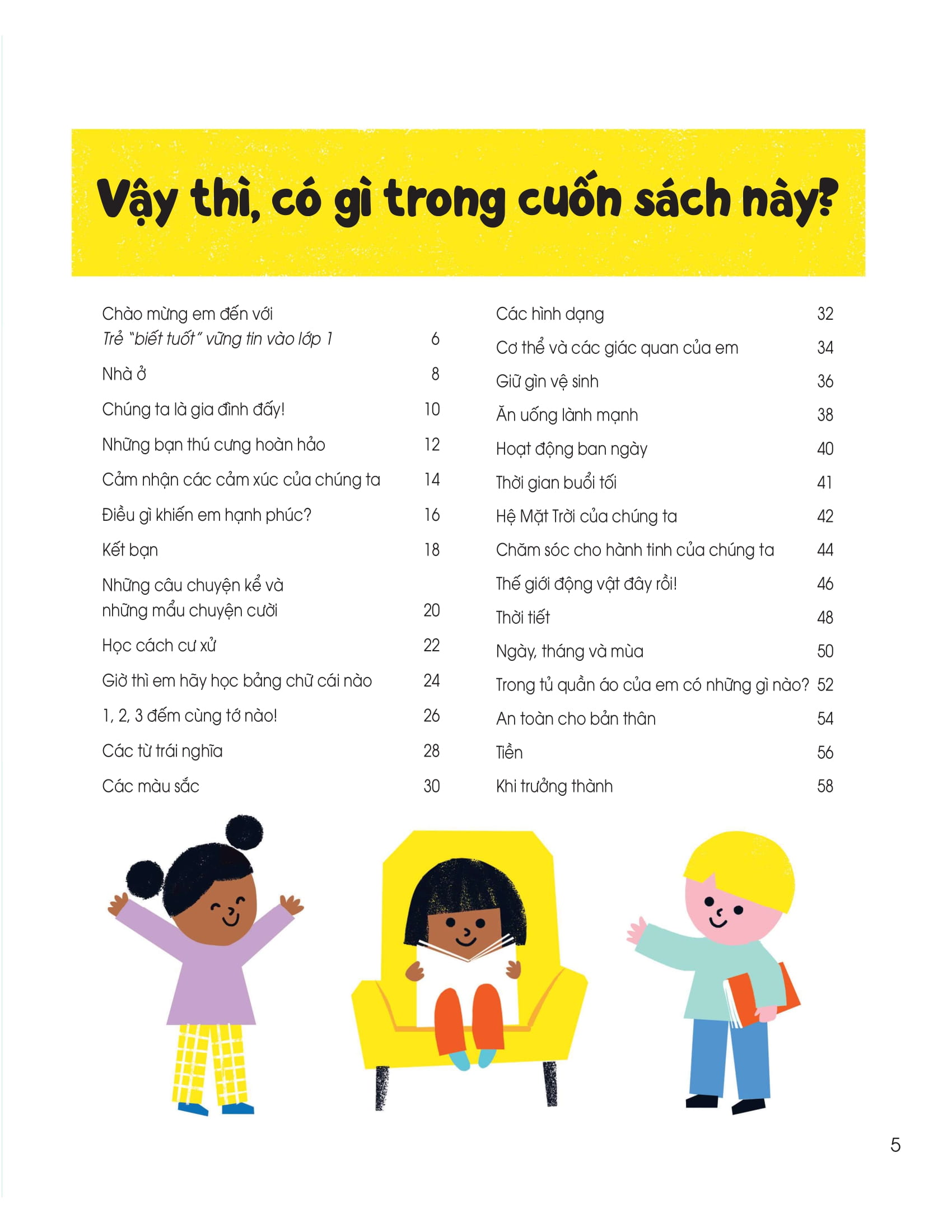 trẻ “biết tuốt” vững tin vào lớp 1 - thế giới quanh em