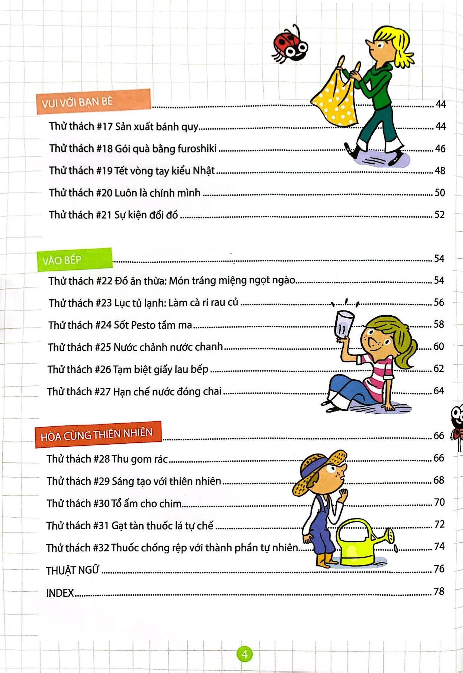 trẻ em bảo vệ hành tinh xanh: 32 thử thách không chất thải