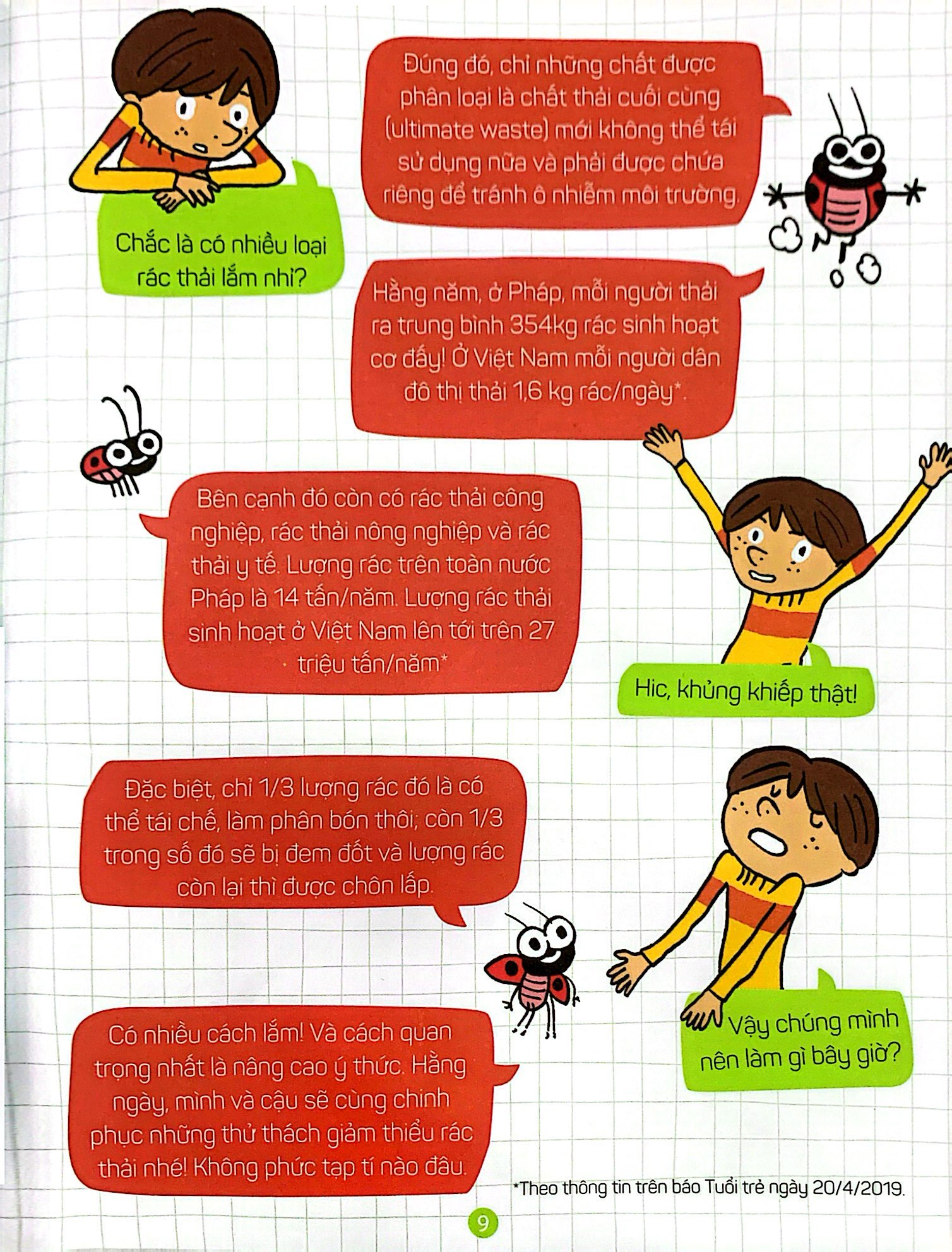 trẻ em bảo vệ hành tinh xanh: 32 thử thách không chất thải