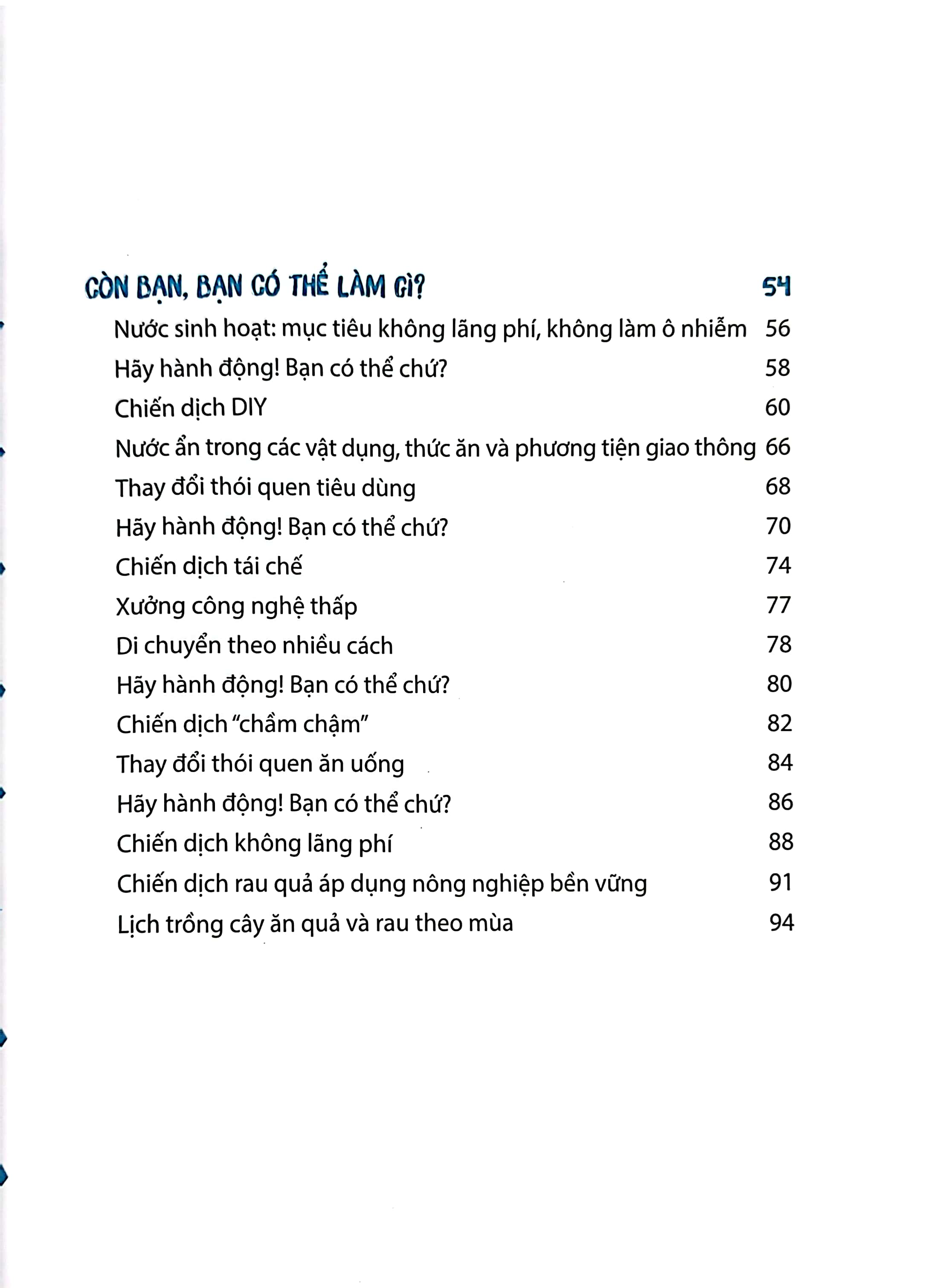 trẻ em bảo vệ hành tinh xanh: giải cứu nguồn nước