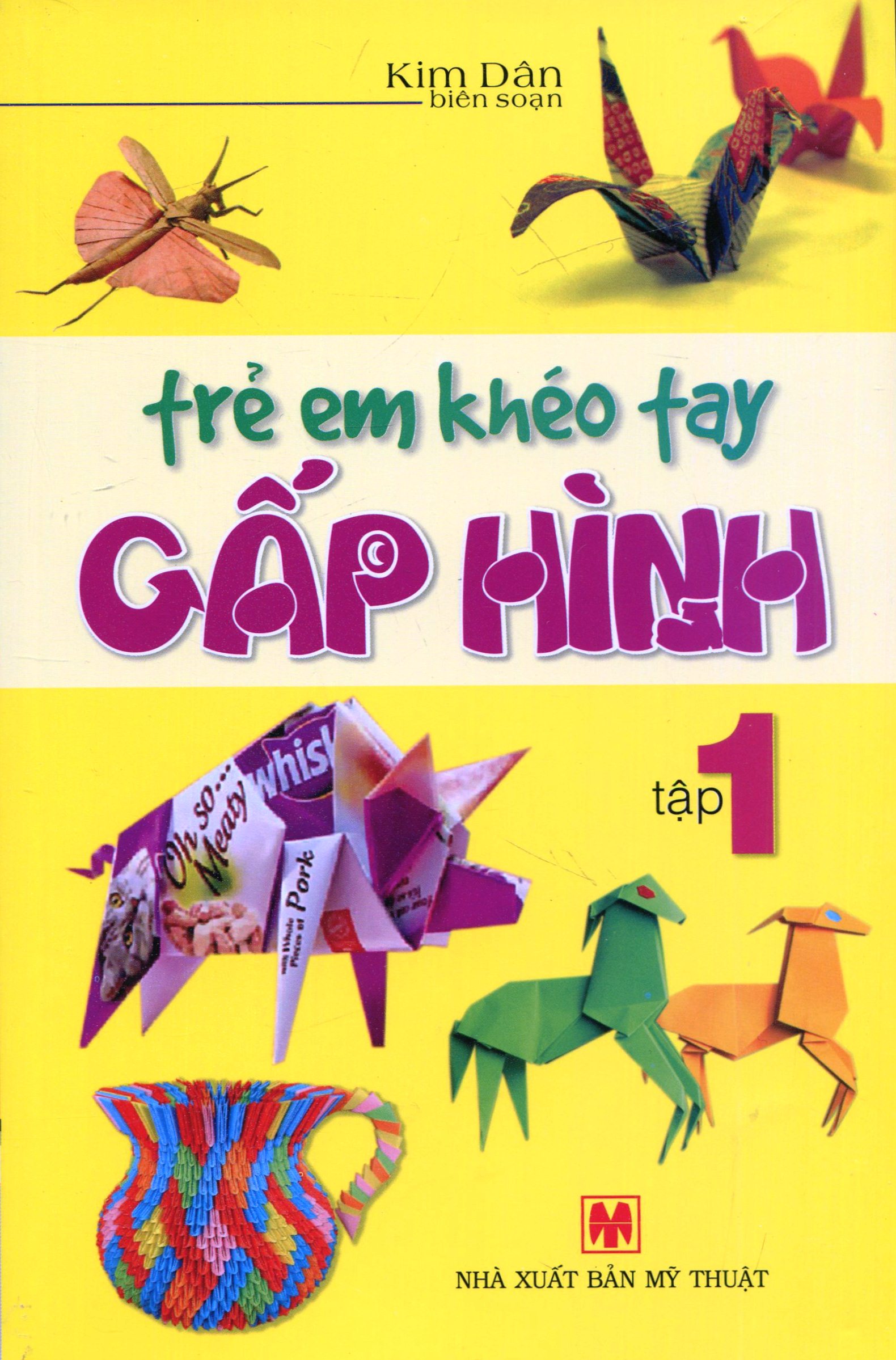 trẻ em khéo tay gấp hình