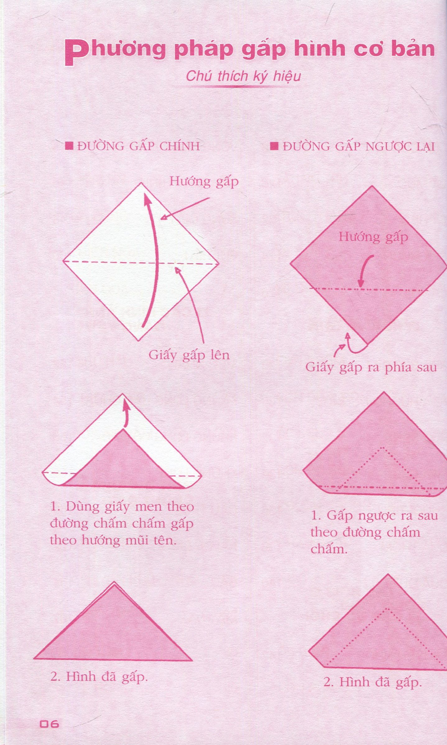 trẻ em khéo tay gấp hình