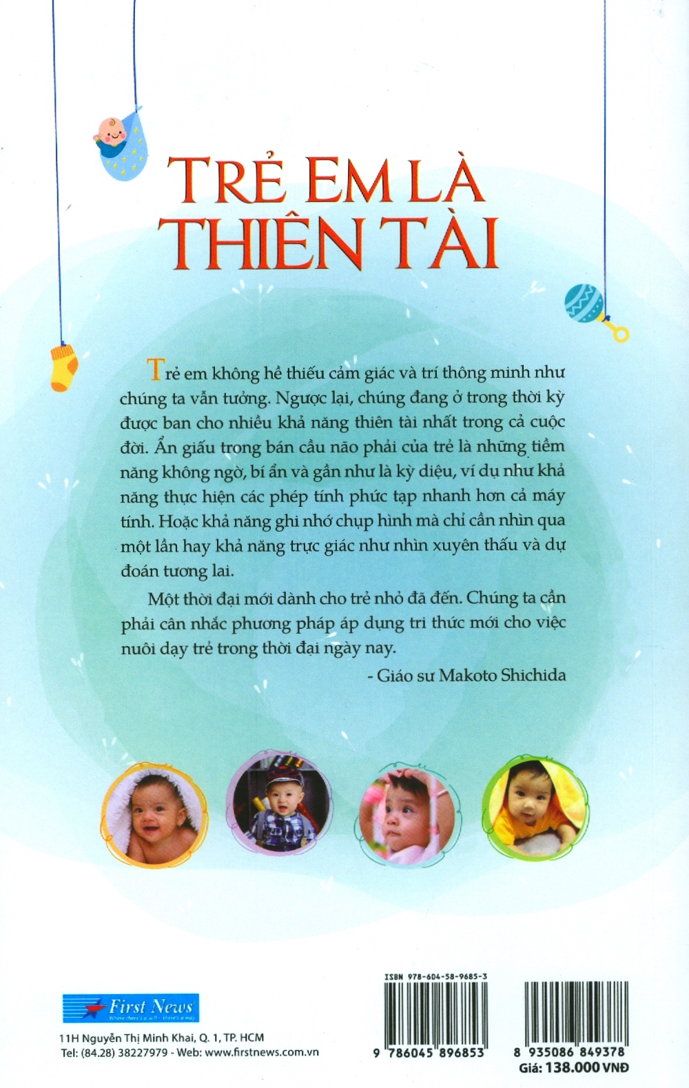 trẻ em là thiên tài (tái bản 2019)