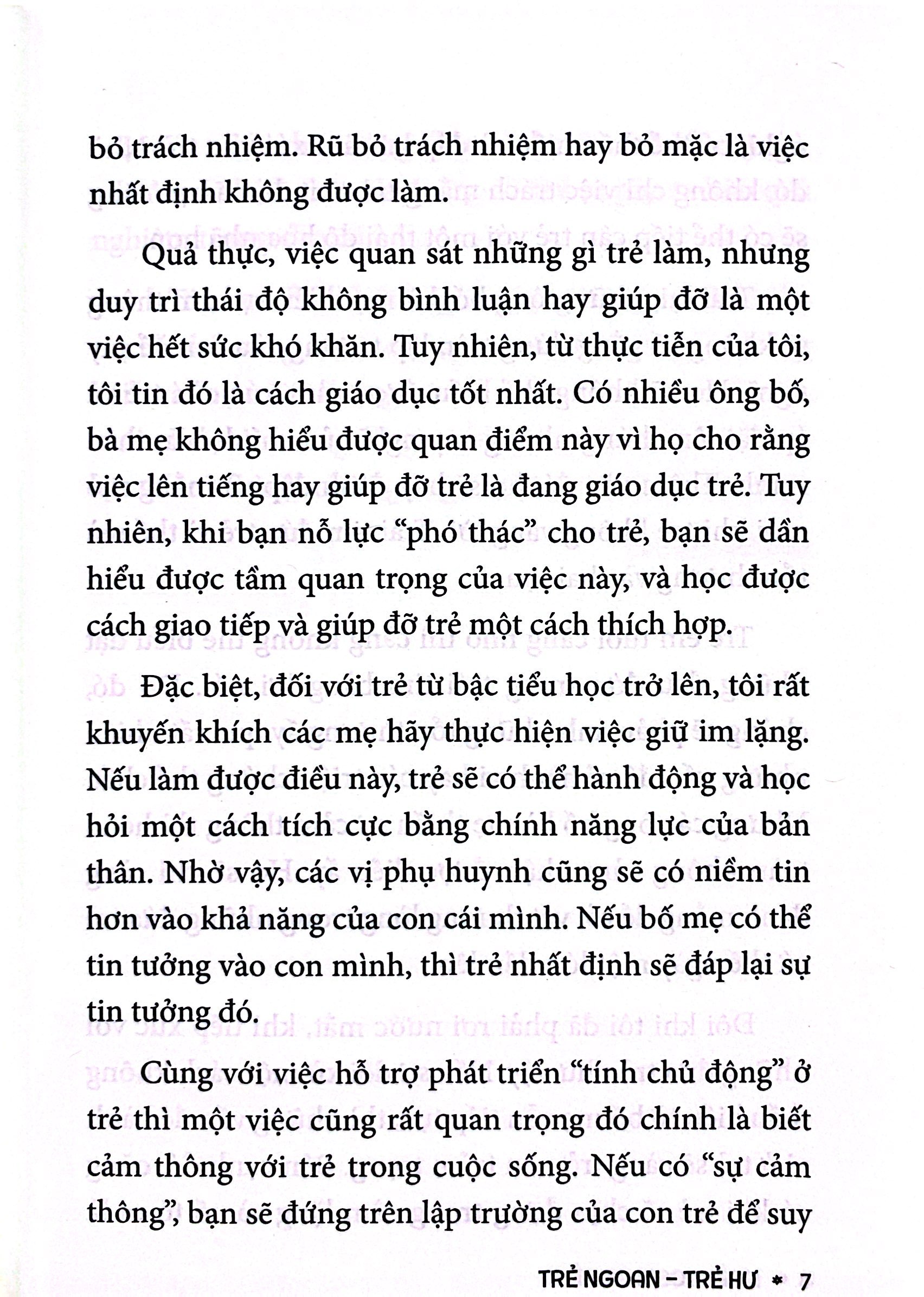 trẻ ngoan trẻ hư: góc nhìn của con trẻ và cách con khôn lớn