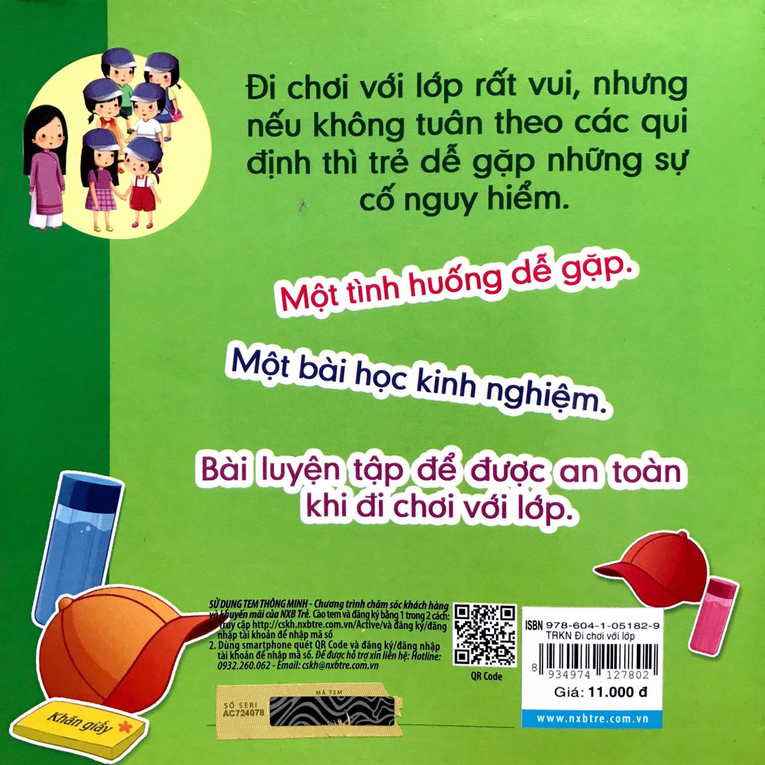 trẻ rèn kỹ năng sống - đi chơi với lớp