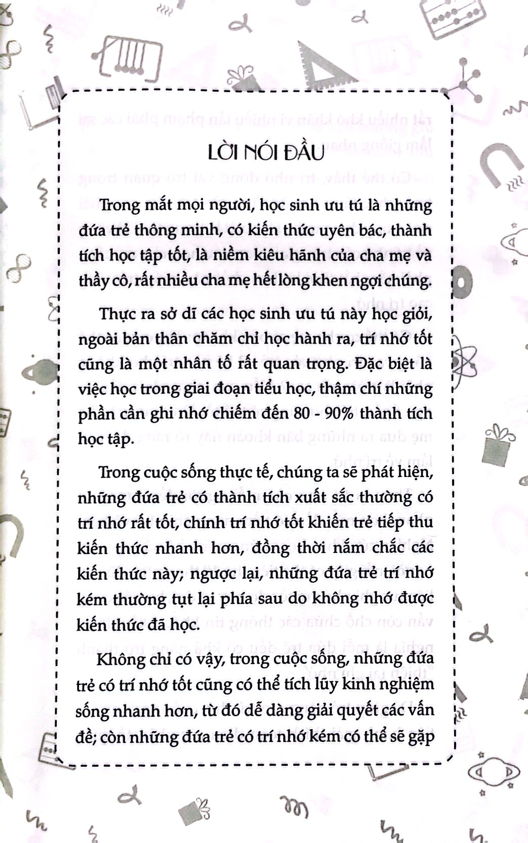 trẻ thông minh ghi nhớ như thế nào