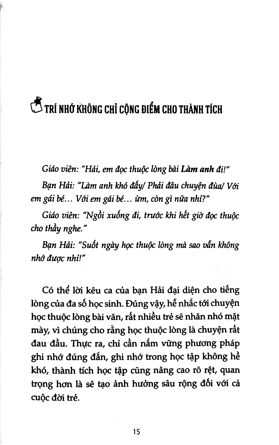 trẻ thông minh ghi nhớ như thế nào