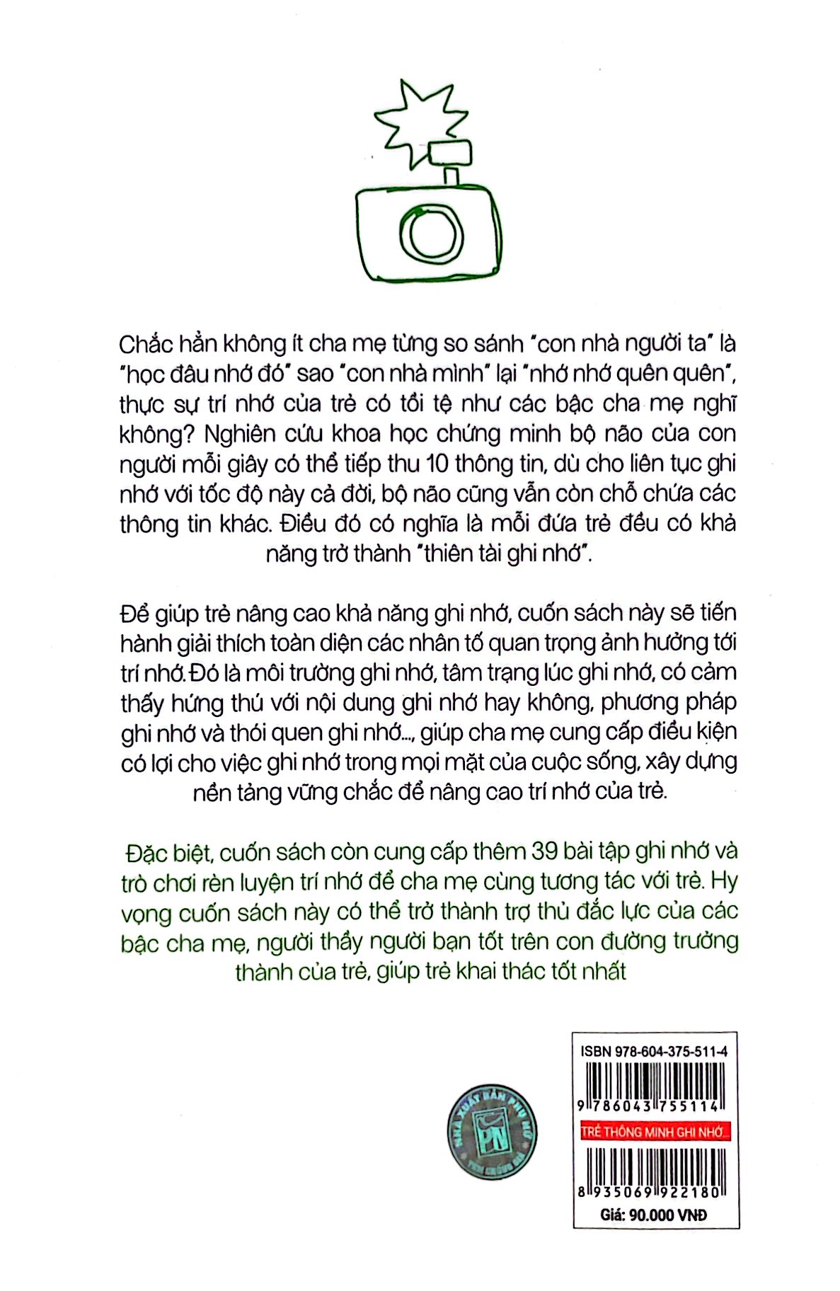 trẻ thông minh ghi nhớ như thế nào