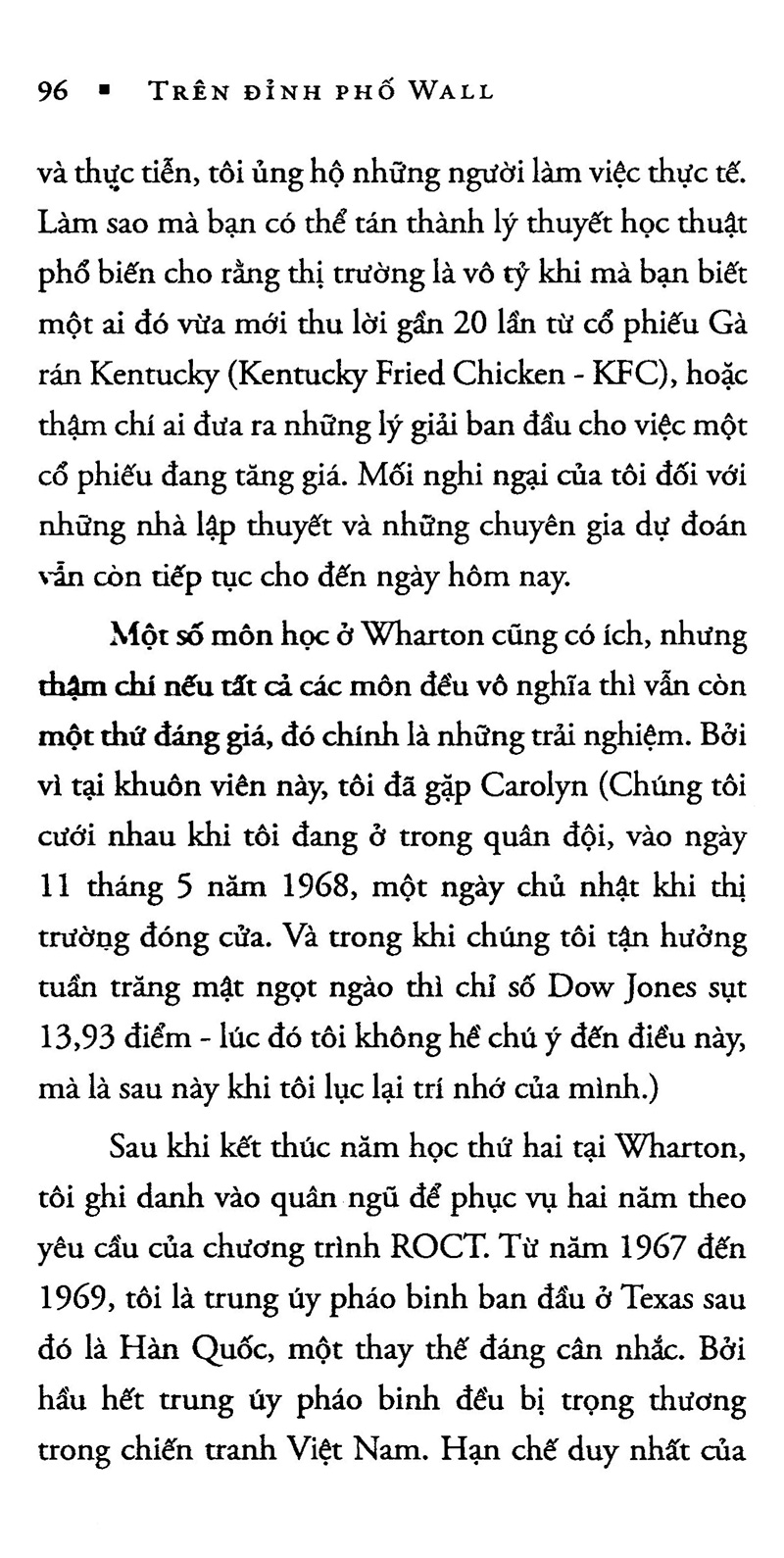 trên đỉnh phố wall (tái bản 2021)