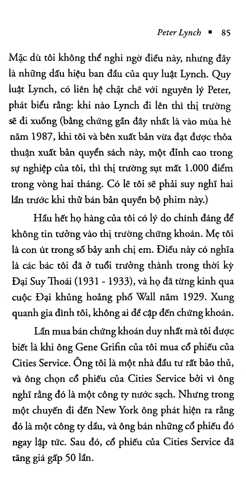trên đỉnh phố wall (tái bản 2021)