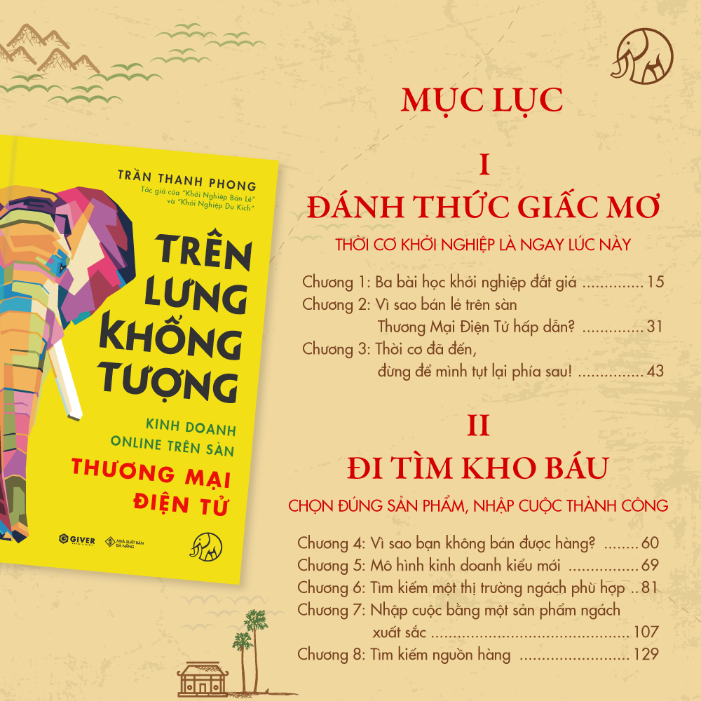 trên lưng khổng tượng - kinh doanh online trên sàn thương mại điện tử