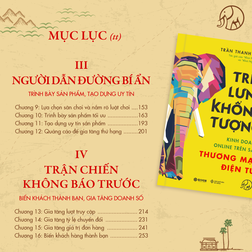 trên lưng khổng tượng - kinh doanh online trên sàn thương mại điện tử