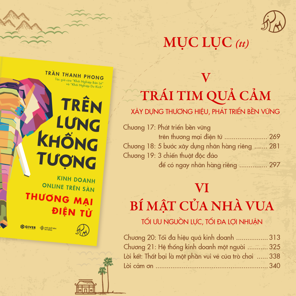 trên lưng khổng tượng - kinh doanh online trên sàn thương mại điện tử