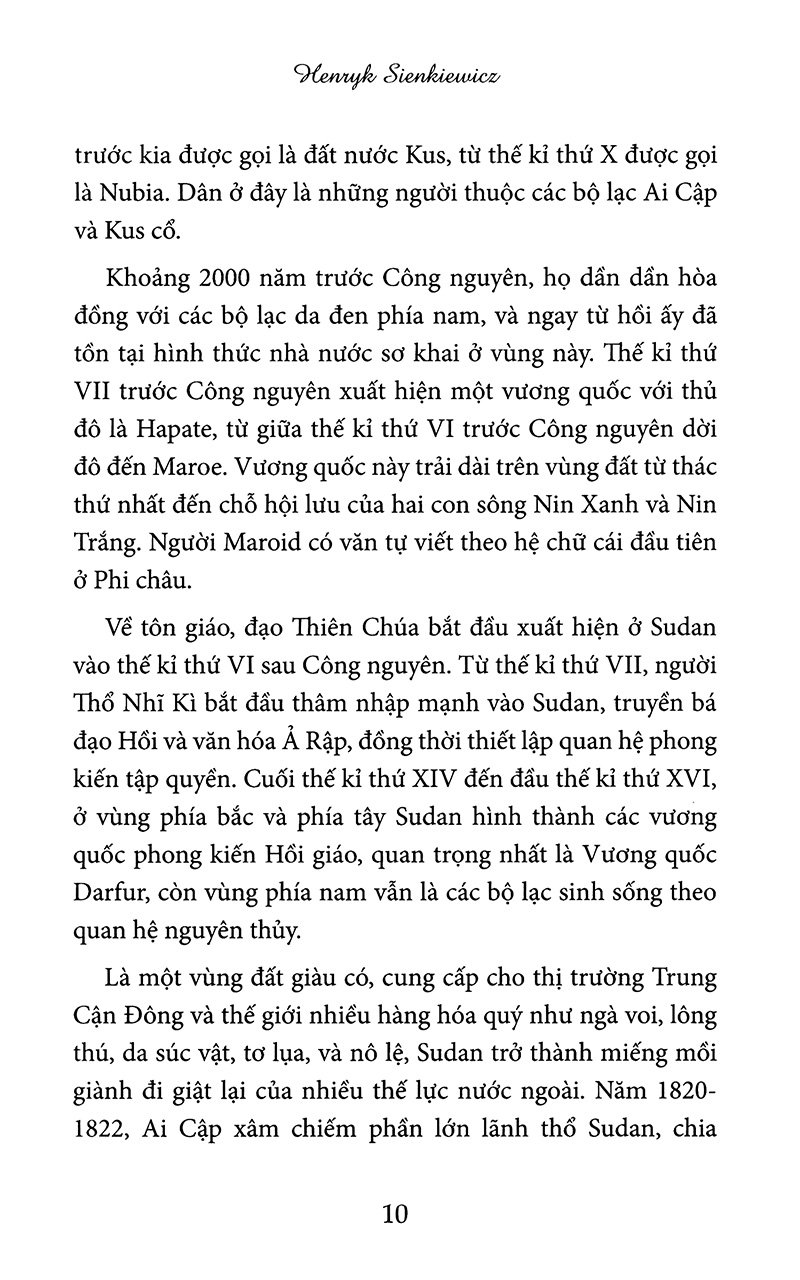 trên sa mạc và trong rừng thẳm