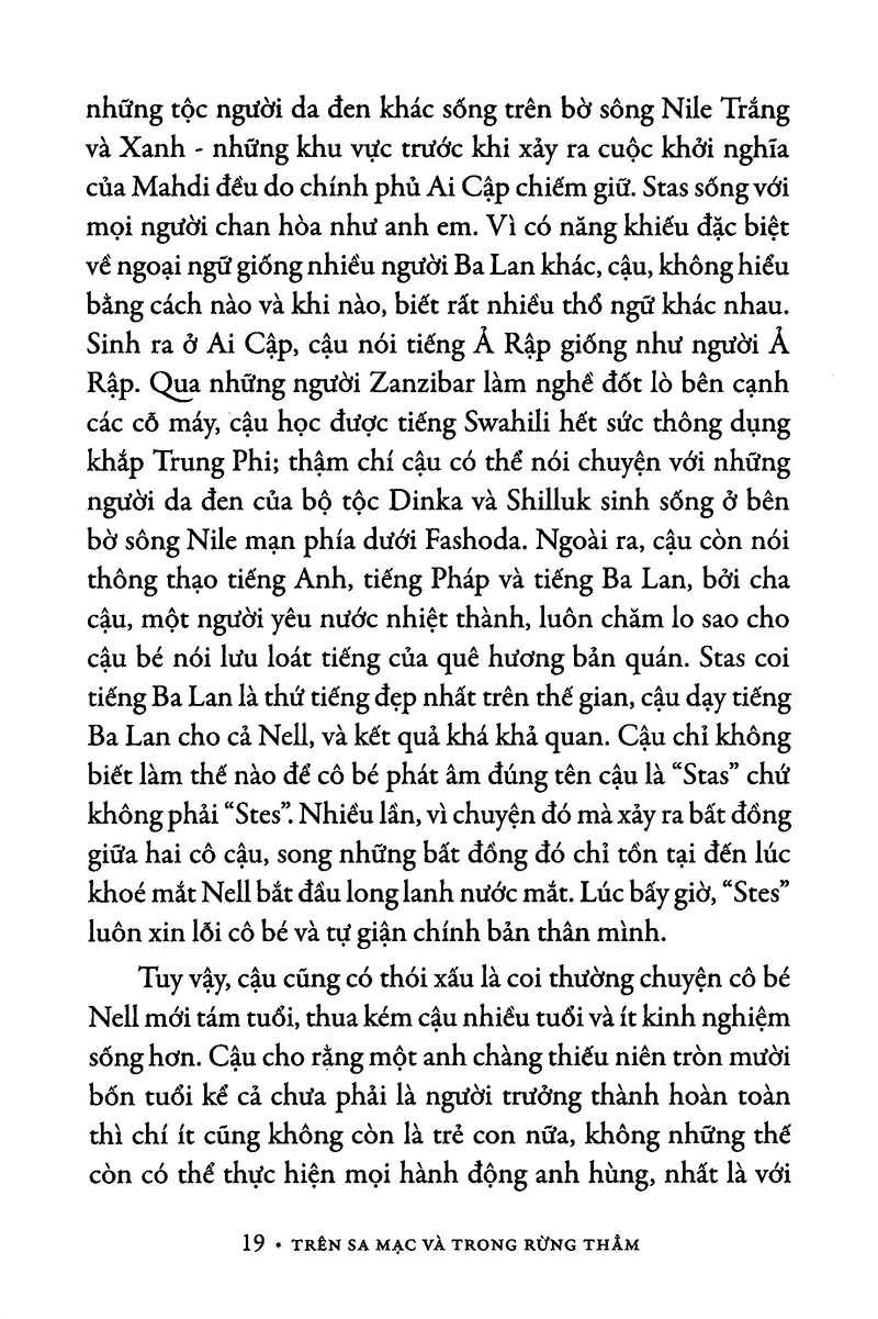 trên sa mạc và trong rừng thẳm (tái bản 2019)