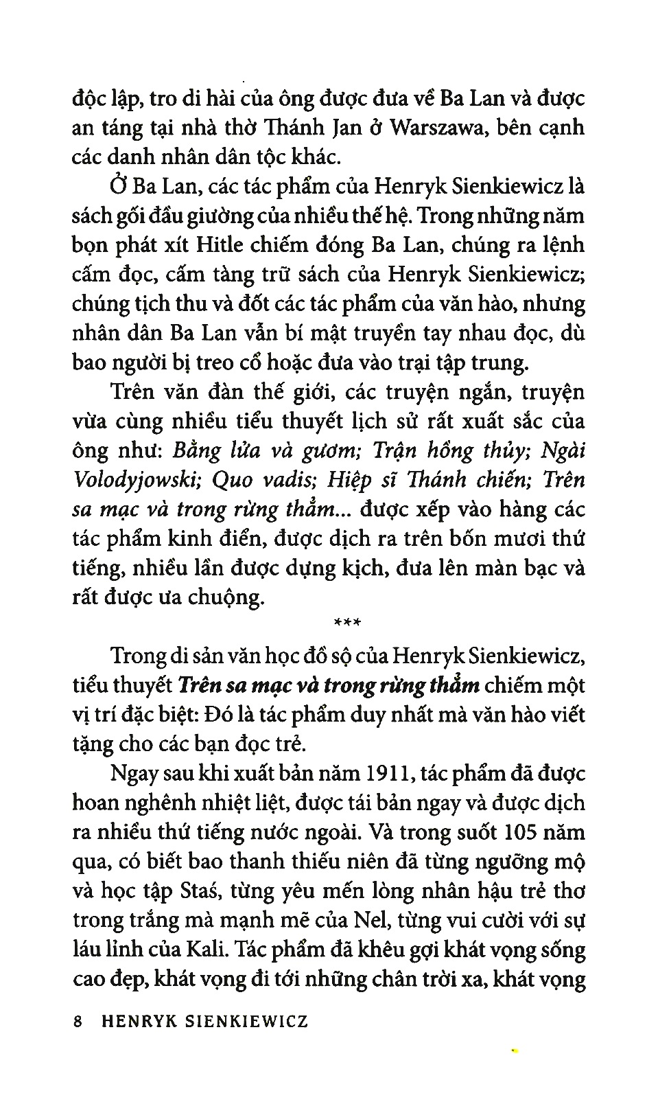 Trên Sa Mạc Và Trong Rừng Thẳm (Tái Bản)