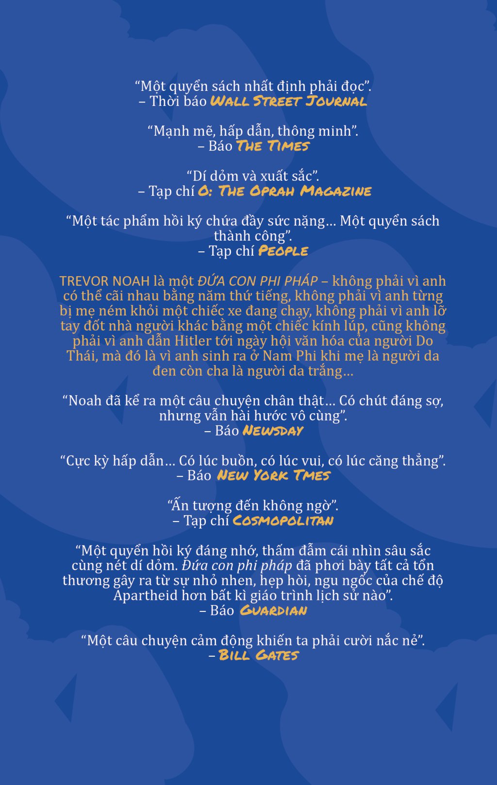 trevor noah - đứa con phi pháp - tự truyện về thời thơ ấu ở nam phi