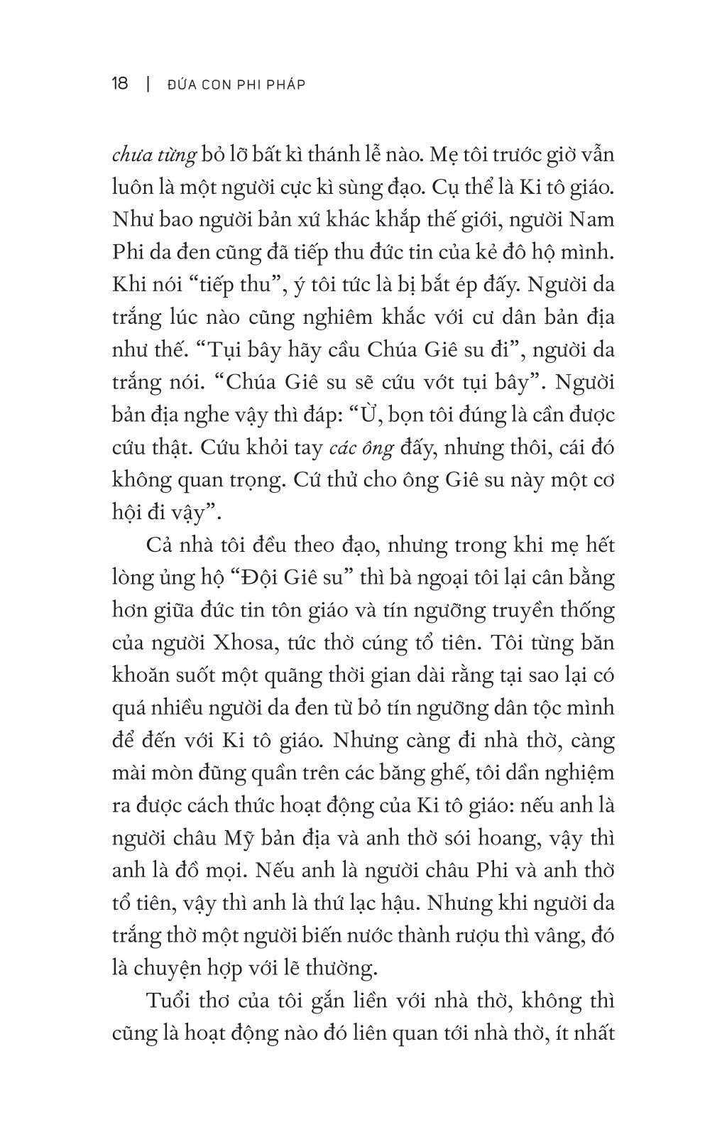 trevor noah - đứa con phi pháp - tự truyện về thời thơ ấu ở nam phi