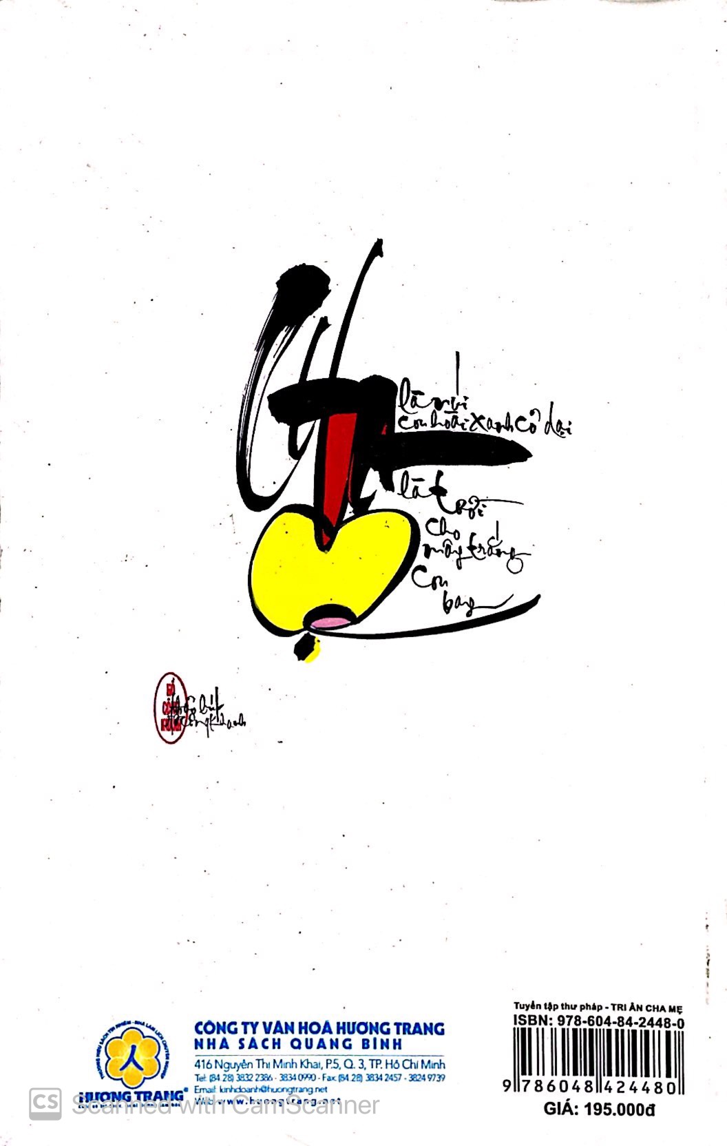 tri ân cha mẹ_ tuyển tập thư pháp