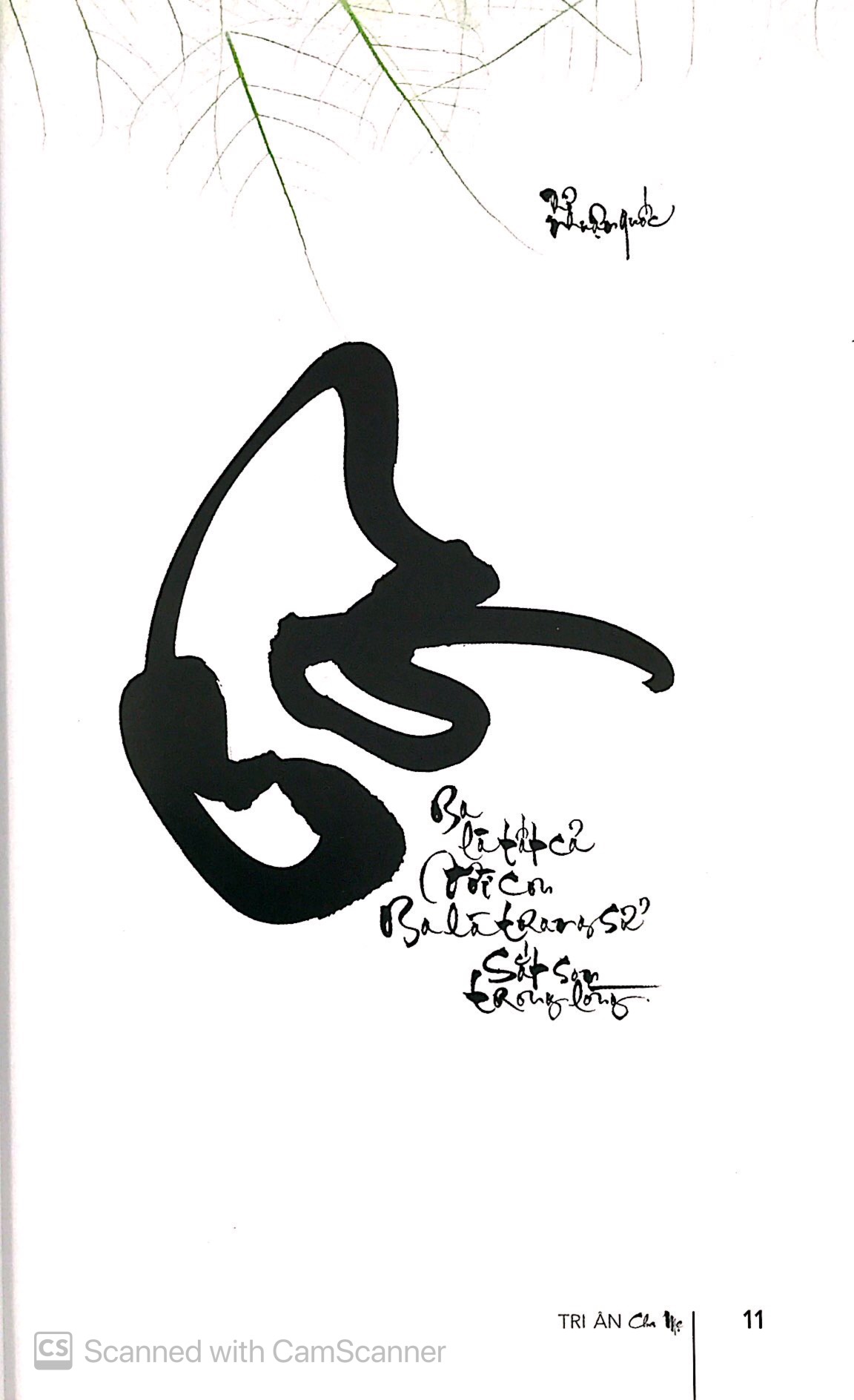 tri ân cha mẹ_ tuyển tập thư pháp