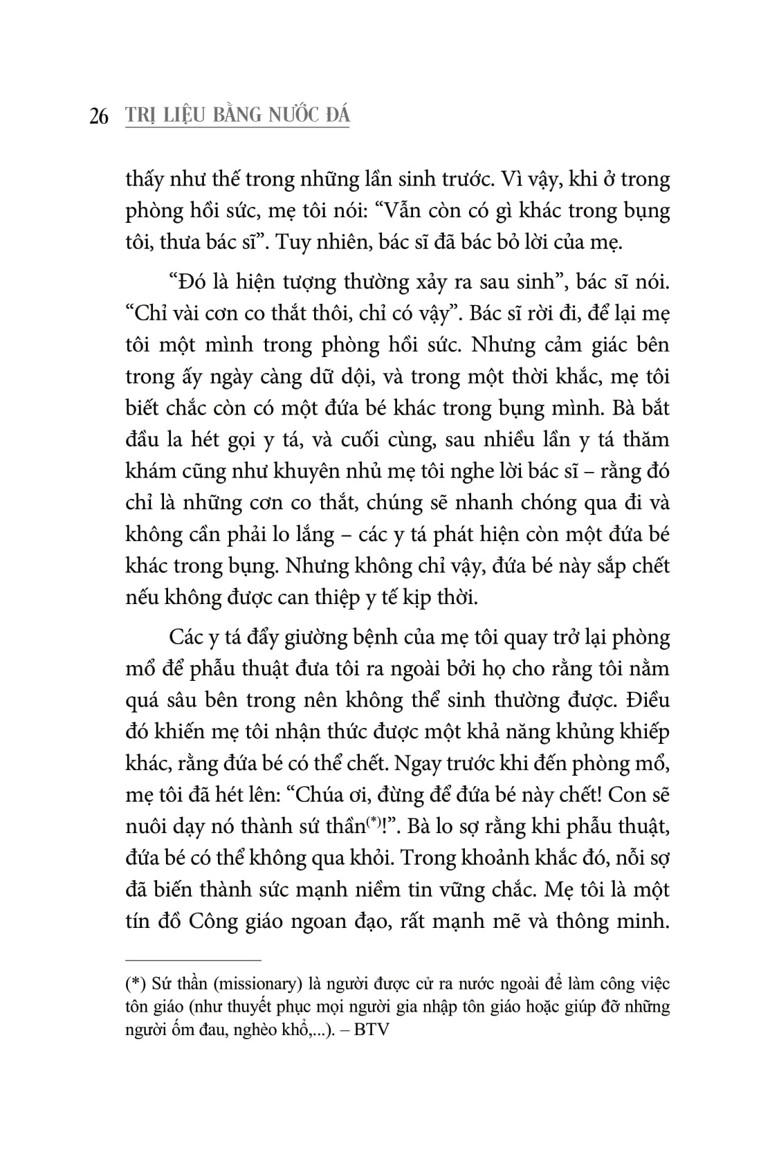 trị liệu bằng nước đá