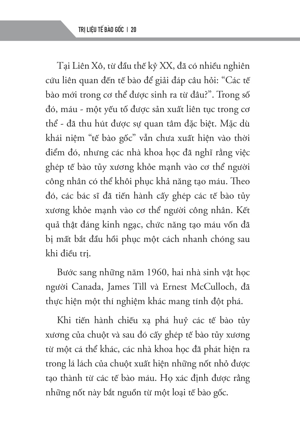 Tri Lieu Te Bao Goc - Cai Thien Tu Ky Va Roi Loan Phat Trien