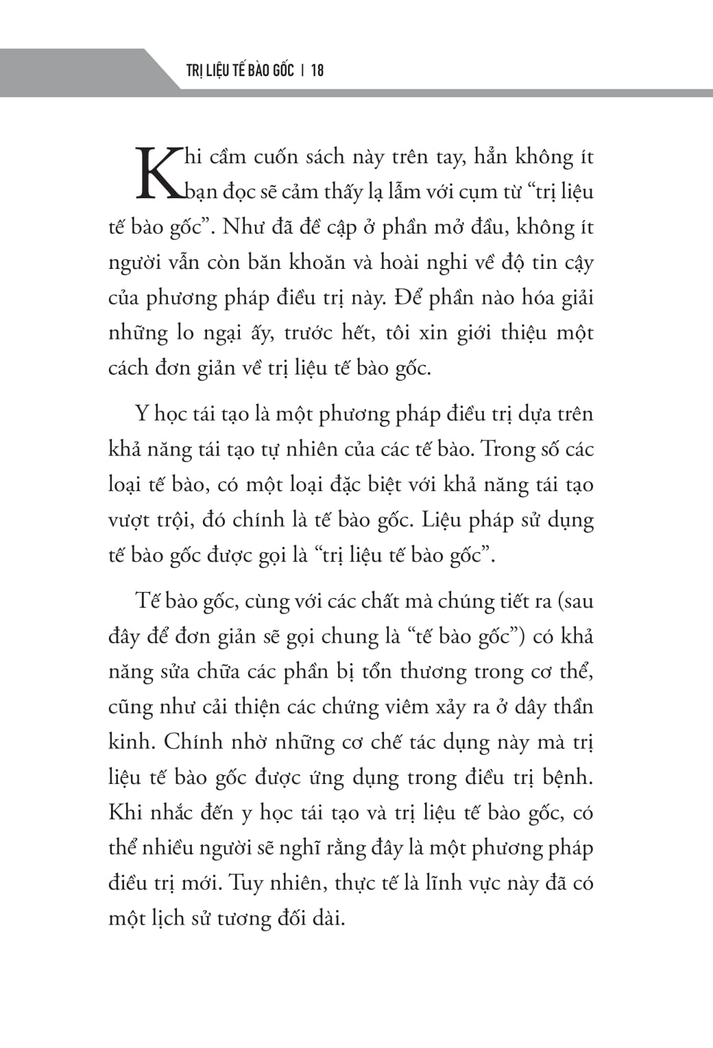 Tri Lieu Te Bao Goc - Cai Thien Tu Ky Va Roi Loan Phat Trien