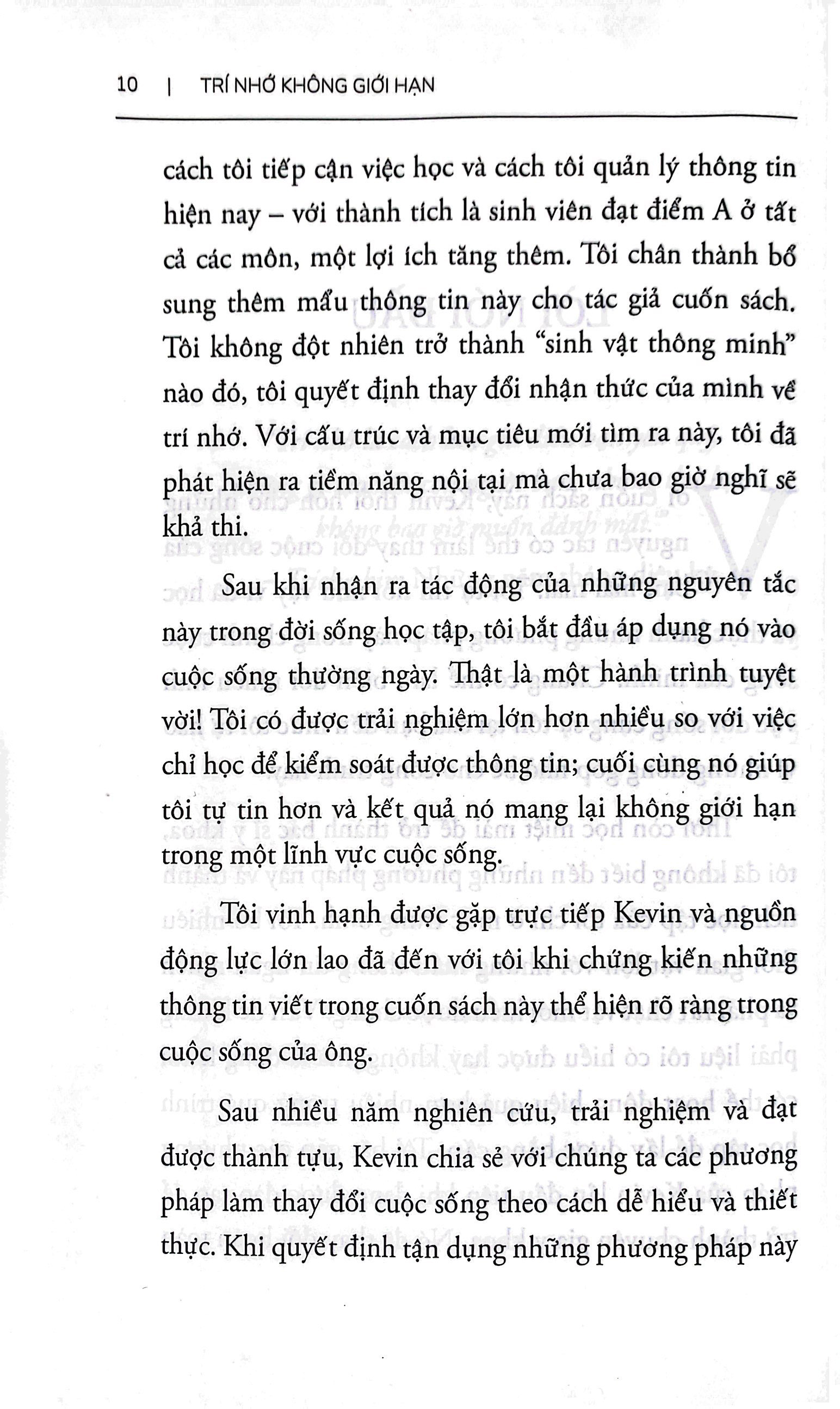 trí nhớ không giới hạn (tái bản 2023)