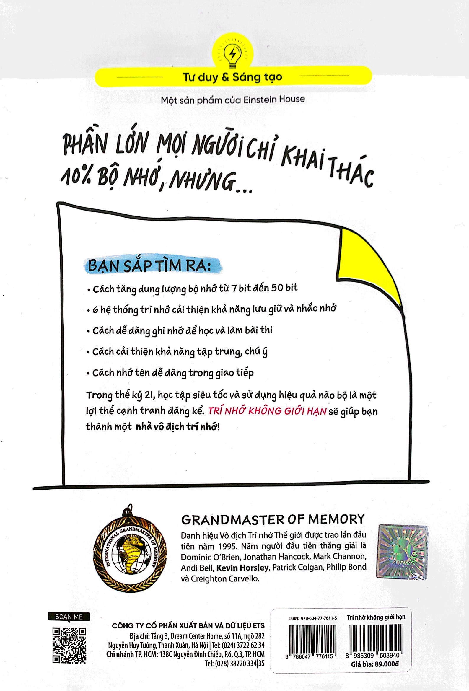 trí nhớ không giới hạn (tái bản 2023)