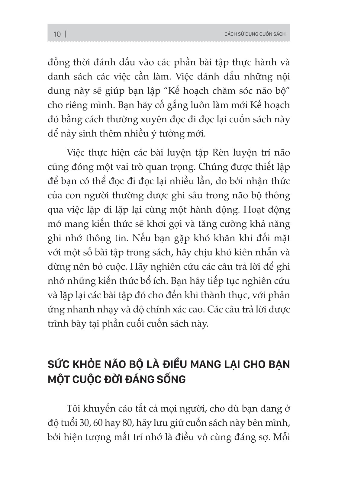 trí nhớ minh mẫn, tư duy sắc sảo - các chiến lược chống lão hóa cho bộ não của bạn