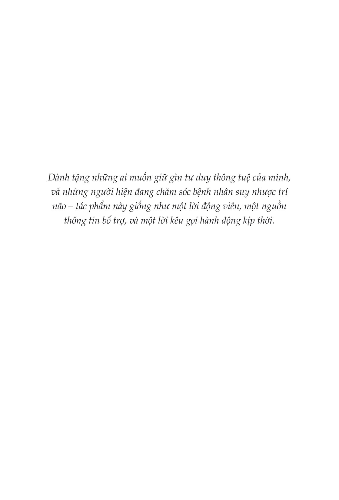 trí nhớ minh mẫn, tư duy sắc sảo - các chiến lược chống lão hóa cho bộ não của bạn